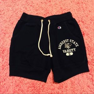 Champion Navy Sweatshorts